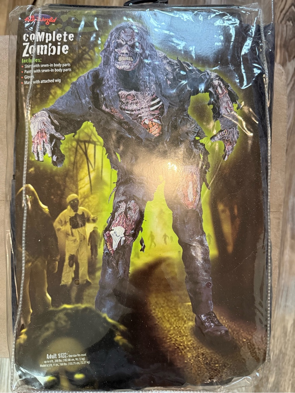 Complete Zombie Costume